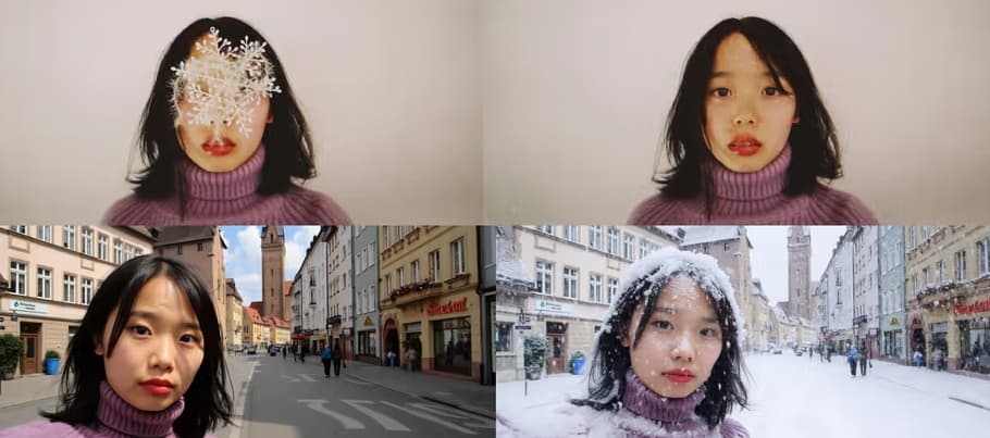 Flux Kontext AI Image Editor Interface